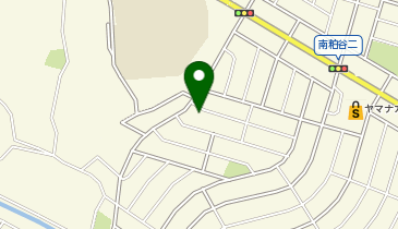 樹楽 南粕谷の地図画像