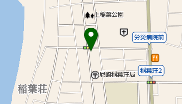 樹楽  稲葉荘の地図画像