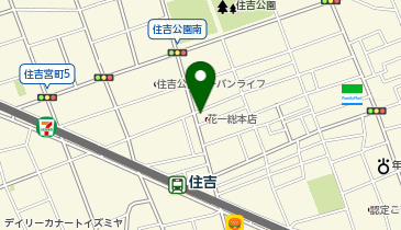 樹楽 神戸住吉の地図画像