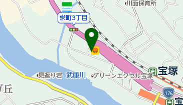 樹楽  生瀬東の地図画像