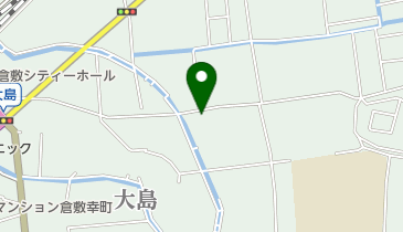 樹楽  おおしまの地図画像