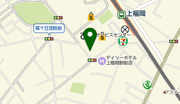 ウィズ・ユー上福岡駅前教室の地図画像