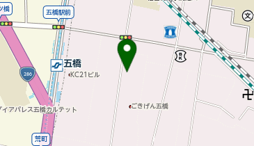 ウィズ・ユー仙台五橋の地図画像