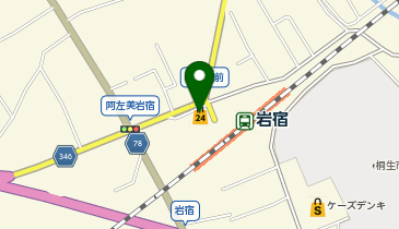 ウィズ・ユー笠懸岩宿駅前の地図画像