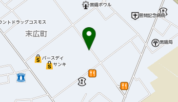 ウィズ・ユー那須塩原末広の地図画像