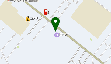 ウィズ・ユー那須塩原鍋掛の地図画像