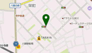 ウィズ・ユーくめがわの地図画像