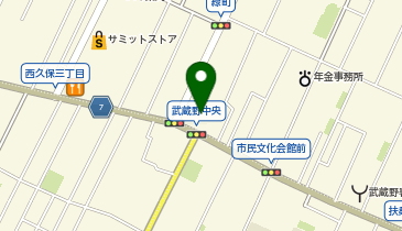 ウィズ・ユー吉祥寺の地図画像