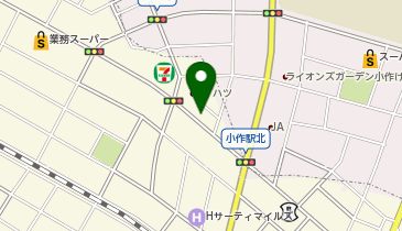 ウィズ・ユー羽村小作台の地図画像