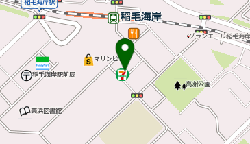 ウィズ稲毛海岸の地図画像