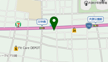 ウィズ・ユー川崎大師の地図画像