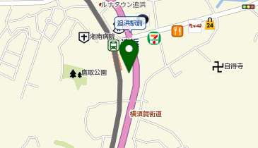 ウィズ・ユー追浜の地図画像