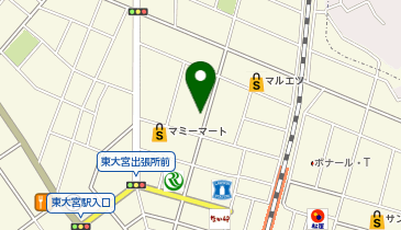 ウィズ東大宮の地図画像