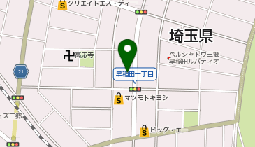 ウィズ・ユー三郷Jr.の地図画像