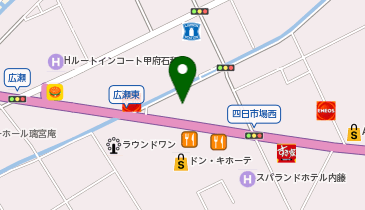 ウィズ・ユー石和の地図画像