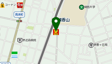 ウィズ・ユー堺 浅香山の地図画像