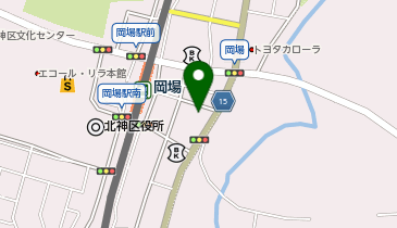 ウィズ・ユー岡場駅前の地図画像