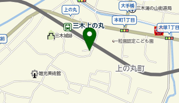 ウィズ・ユー上の丸の地図画像