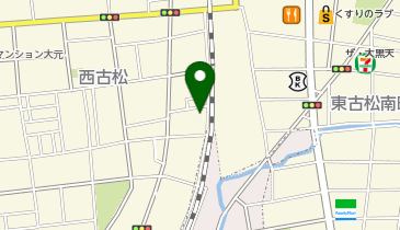 ウィズ・ユー西古松の地図画像