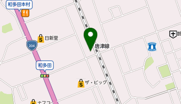 ウィズ・ユーからつの地図画像