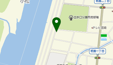 ウィズ・ユー宮崎祇園の地図画像