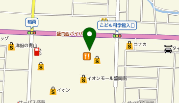 JTBウエディングデスクイオンモール盛岡南の地図画像