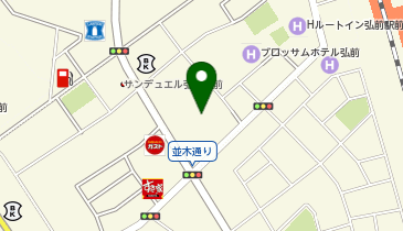 JTBウエディングデスク弘前ヒロロの地図画像