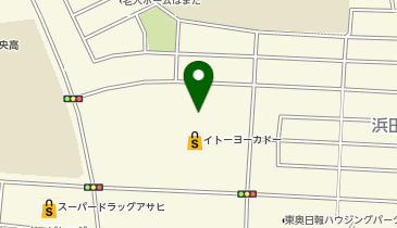 JTBウエディングデスクシーナシーナ青森の地図画像