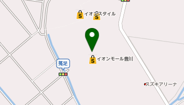 JTBウエディングデスクイオンモール豊川の地図画像