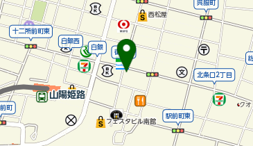 JTBウエディングデスク姫路みゆき通りの地図画像