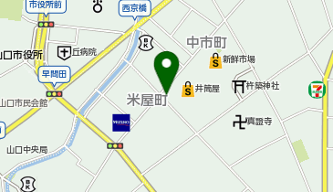 JTBウエディングデスク山口の地図画像