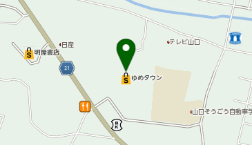 JTBウエディングデスク山口ゆめタウンの地図画像