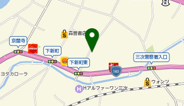 JTB総合提携店 広島内外旅行の地図画像