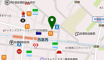 JTB総合提携店 旅行サロン西葛西の地図画像