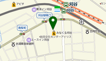 JTB総合提携店 アトコ刈谷の地図画像