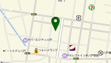 JTB総合提携店 デーリー東北 たびーぐの地図画像