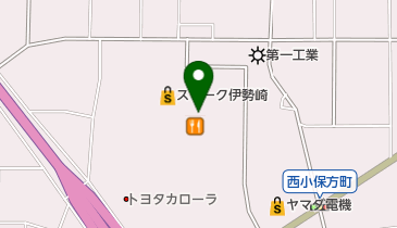 JTB スマーク伊勢崎店の地図画像