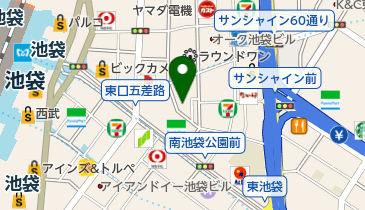 JTB 池袋店の地図画像