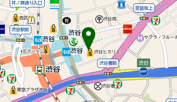 JTB 渋谷ヒカリエ シンクス店の地図画像