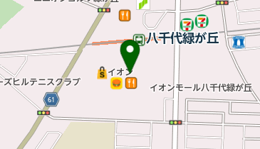 JTB イオンモール八千代緑が丘店の地図画像