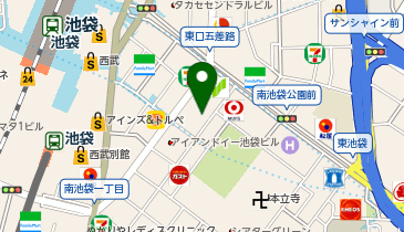 JTBラウンジ プラチナム池袋の地図画像