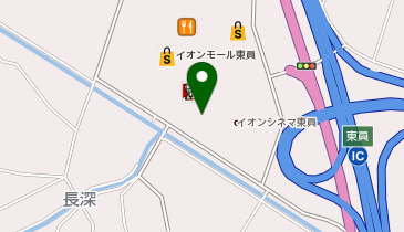 JTB イオンモール東員店の地図画像