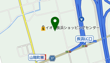 JTB イオン長浜店の地図画像