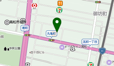 JTB 高松店の地図画像