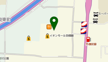 JTB イオンモール四條畷店の地図画像