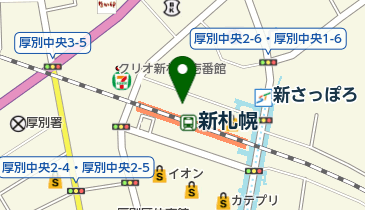 JTB 新札幌店の地図画像