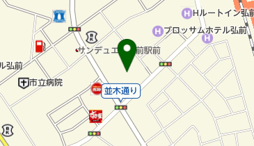 JTB 弘前ヒロロ店の地図画像