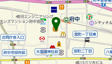JTB 府中ル・シーニュ店の地図画像