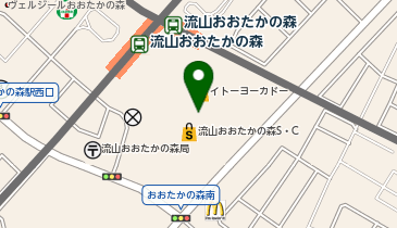 JTB 流山おおたかの森ショッピングセンター店の地図画像