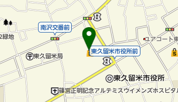 JTB 東久留米イトーヨーカドー店の地図画像